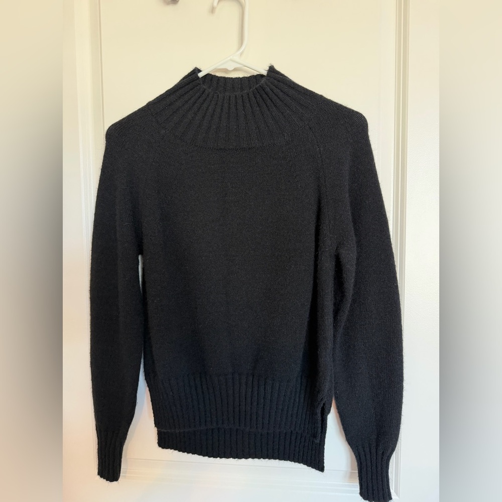 SHEIN Black Turtleneck Sweater